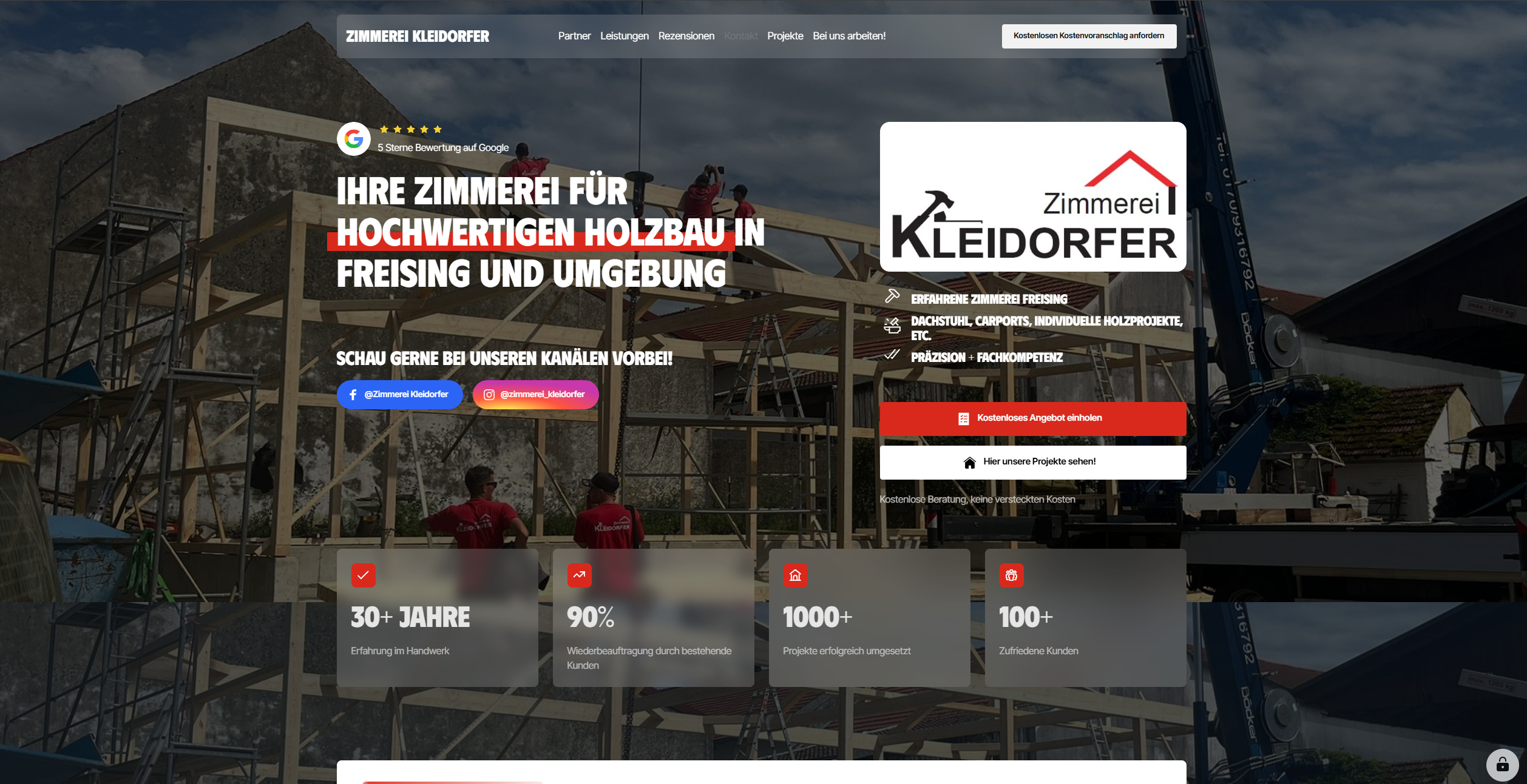 Zimmerei Kleidorfer Ansicht 1